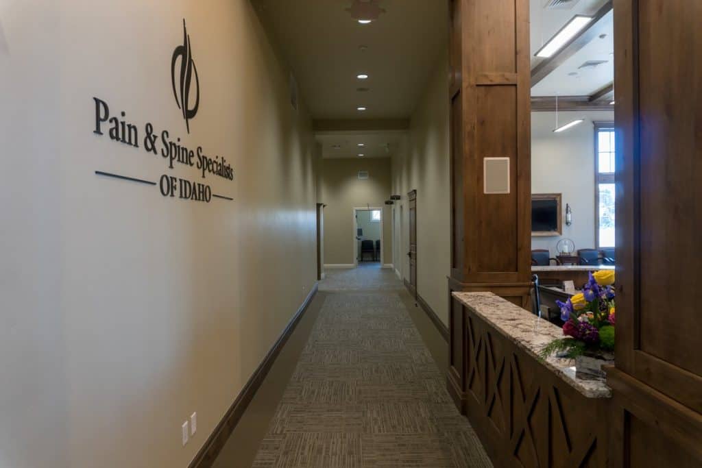 Pain & Spine Specialists of Idaho Hallway - pain management idaho falls